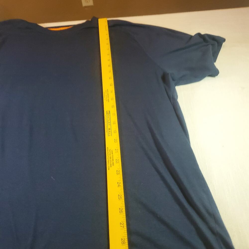 Field & Stream Mens Blue Short Sleeve T-Shirt Size 4XL Outdoor Crew Neck Tee - Picture 3 of 10